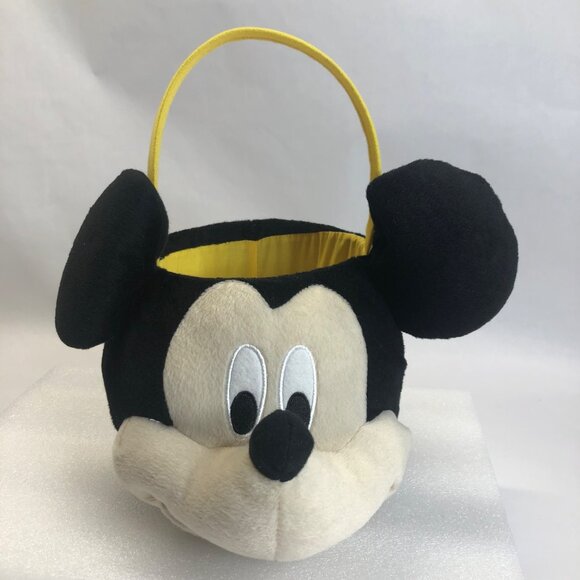 Disney Other - Disney Mickey Mouse‎ Jumbo Plush Easter Gift Basket Halloween